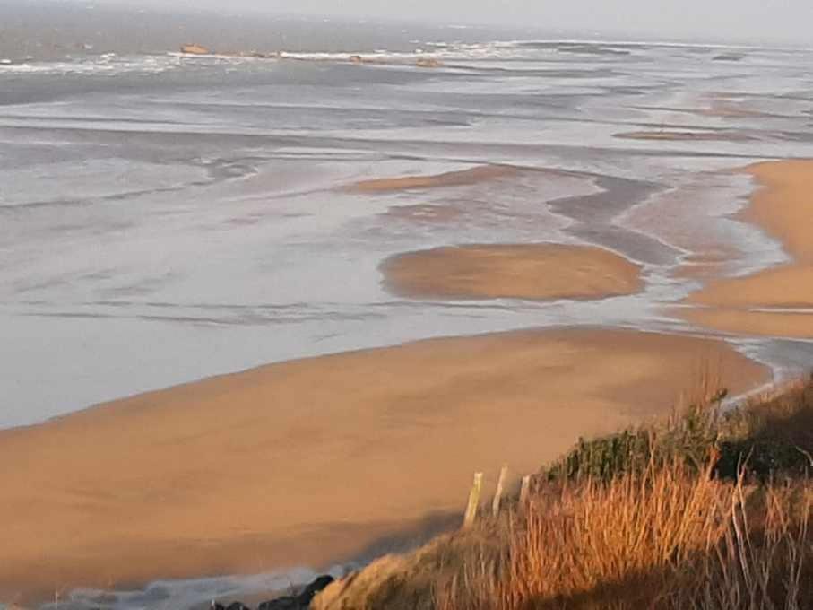 Les Heures Tranquilles - Vue Mer - 50M De La Plage Saint-Côme-de-Fresné 외부 사진